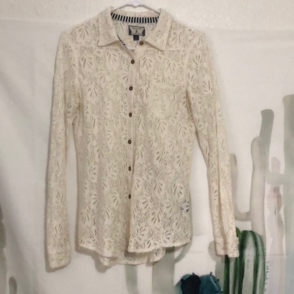 Volcom Lace Cardigan - Picture 6 of 11